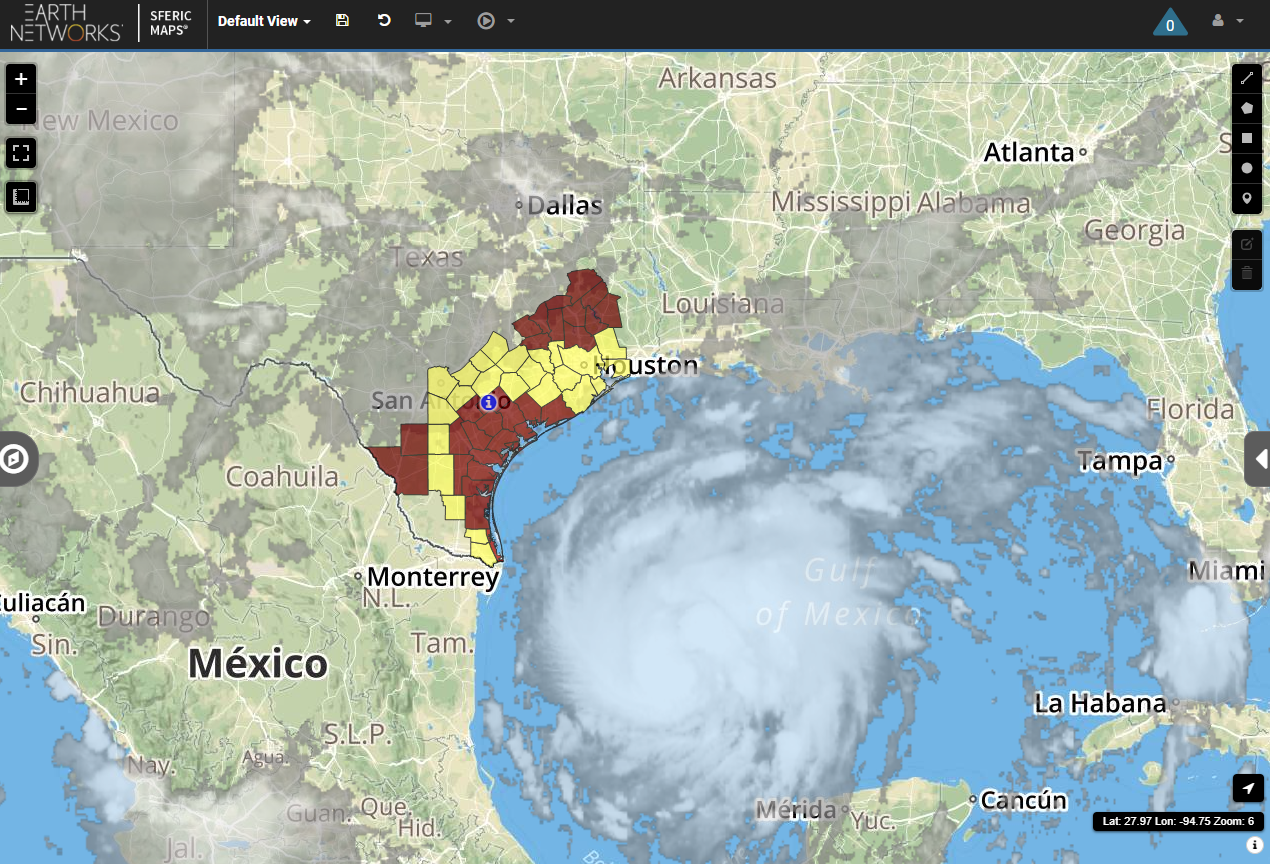 Storm Surge Map Texas